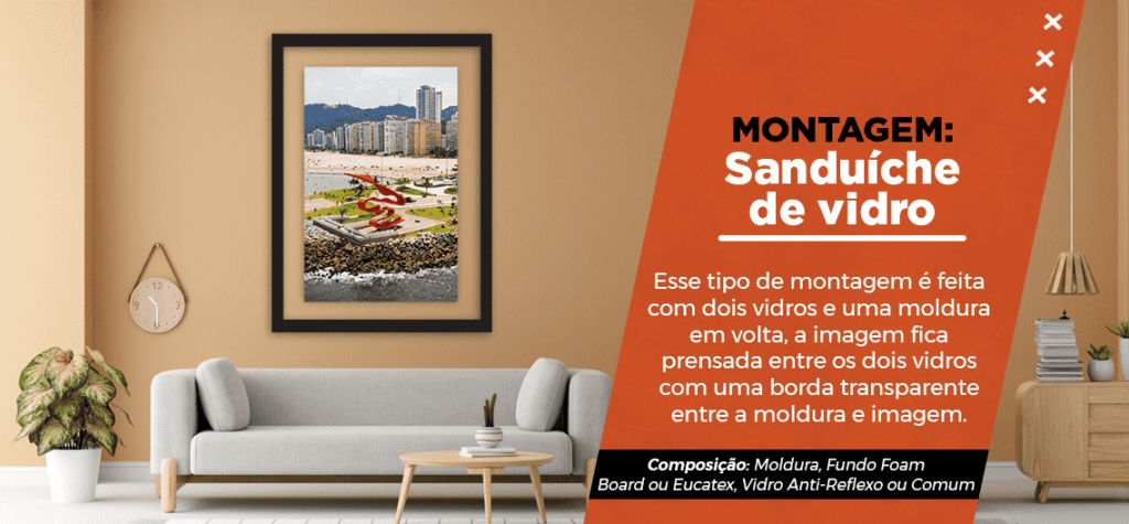 Tipo de montagem de quadro 4